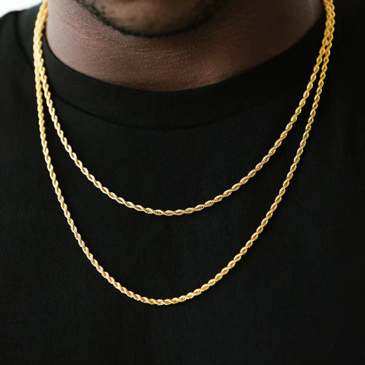 Jewelux 3MM Rope Chain