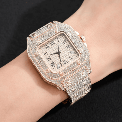 Jewelux Shine Iced Out Watch