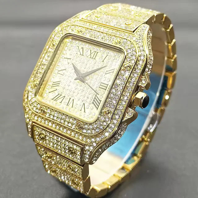 Jewelux Shine Iced Out Watch