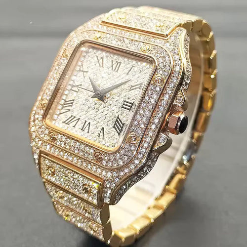 Jewelux Shine Iced Out Watch